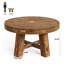 Table basse ronde en bois massif-238457752