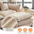 112" Modular Sectional Sofa, L-Shape Cloud Couch/Deep Seat/Armrest/Plush Corduroy Fabric, No Assembly Required, Space-Saving, 170 Pounds Boneless Compression Sleeper Sofa For Living Room-1908878752
