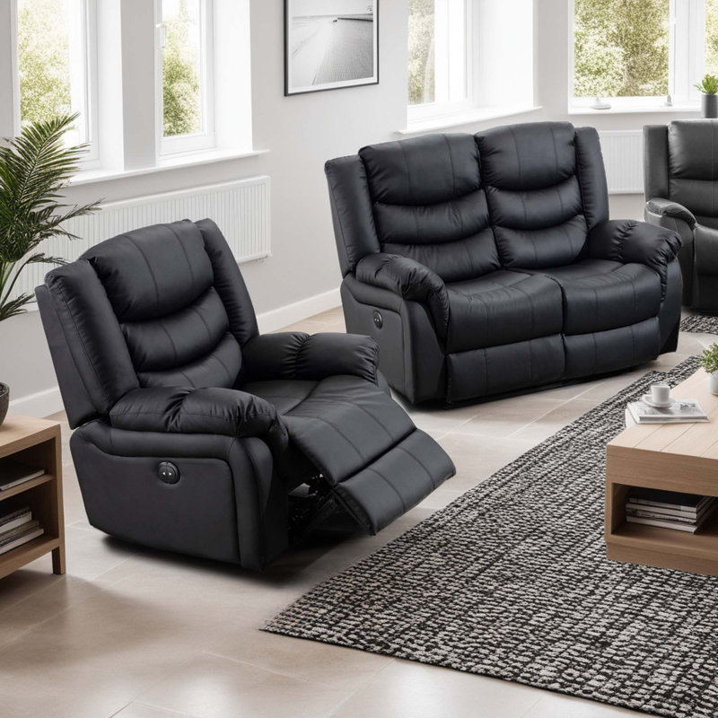 3 Seater Sofa, Black