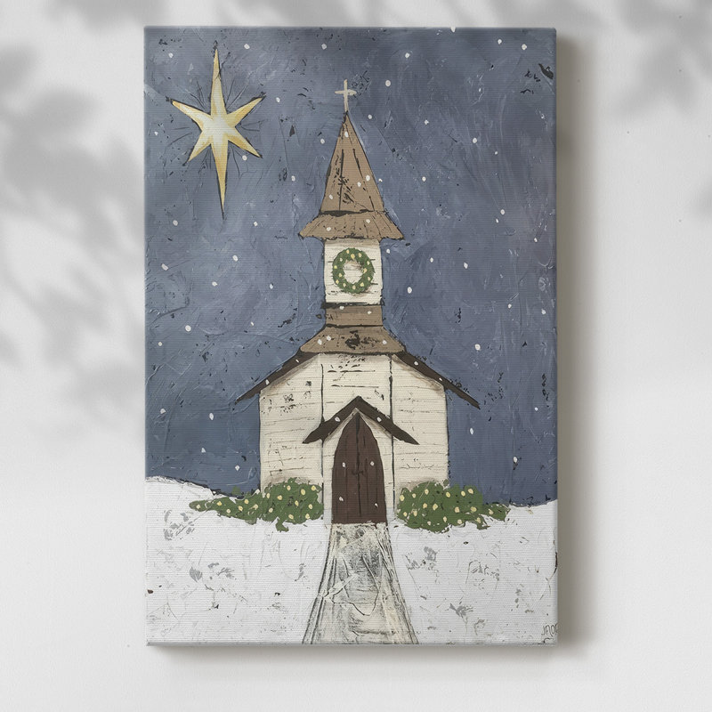Une nuit silencieuse III, H 18 po x l 12 po x P 1,5 po