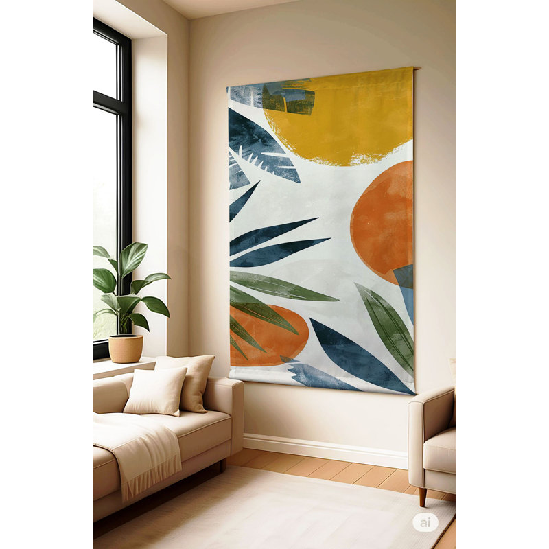 Stunning Decorative Polyester Painting, 39.4 x 55.1 inches | 50% Cotton / 50% Polyester for Vibrant Color and Durability | Perfect Wall Art for Living Room, Bedroom, or Office Decor, Eye-Catching Design