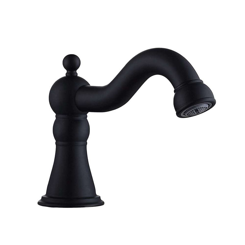 Robinet à capteur automatique sans contact BathSelect, Noir mat