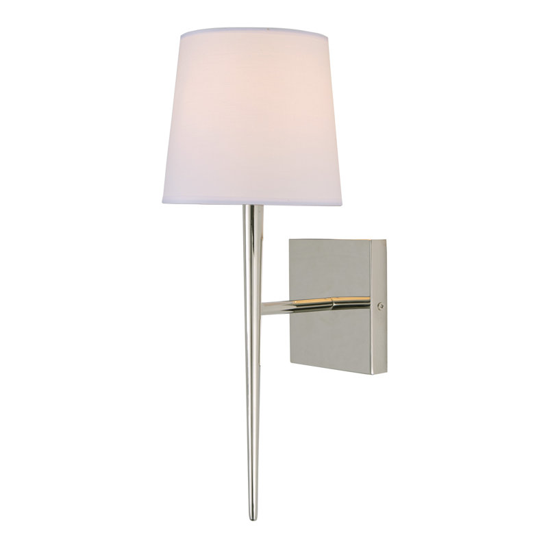 Appolonia Armed Sconce, Polished Nickel