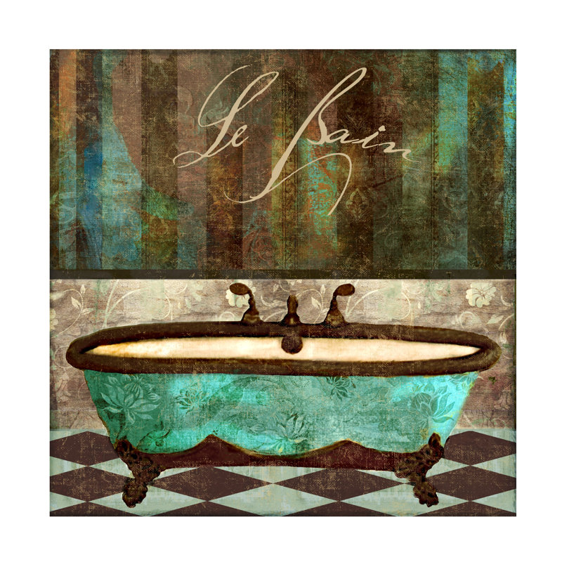 Art sur toile «Bachelo Sasha Le Bain», H 18 po x l 18 po