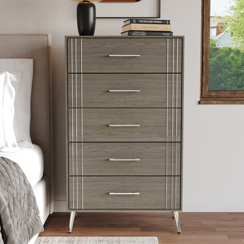 Carbajal 5 Drawer Chest