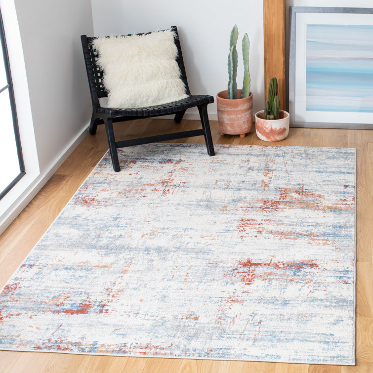 Amelia Cotton Abstract Rug