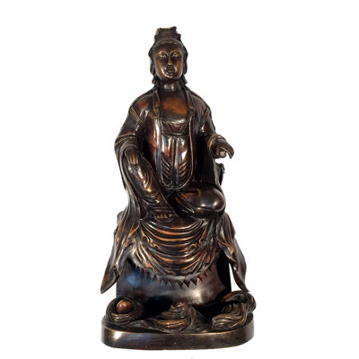 Bronze Garden Statue