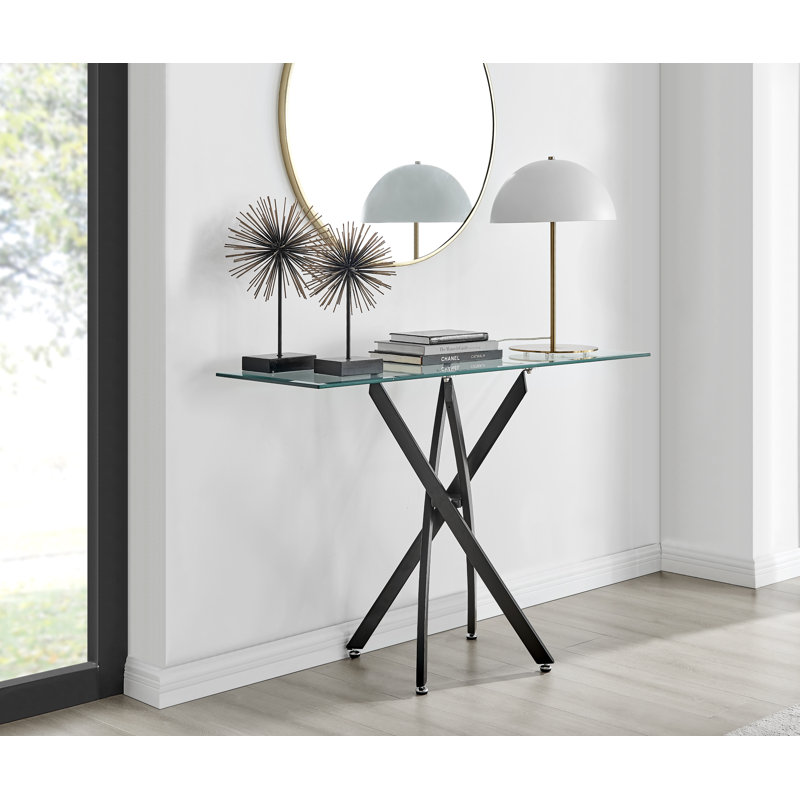Console Lenworth, Noir mat