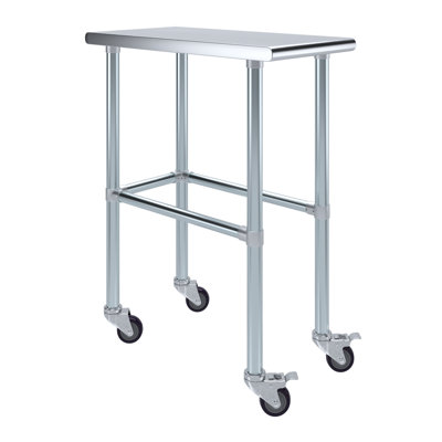 Table de travail en acier inoxydable