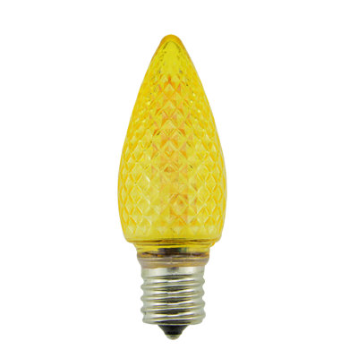 Faceted Transparent LED C9 Christmas Replacement Bulbs