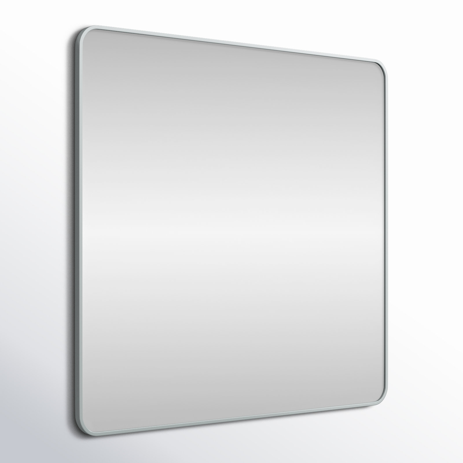 Wall Mirror, Silver, 42"  x 42" 