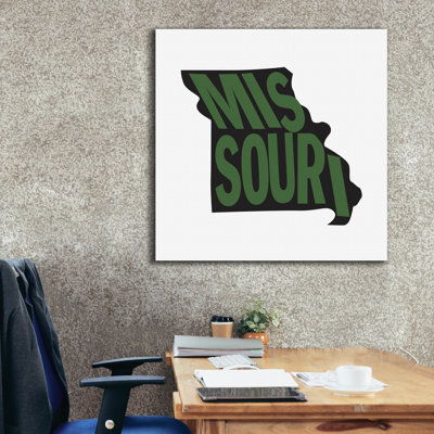 «Missouri 2» par Art Licensing Studio, art mural sur toile