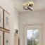 Adwoah 1-Light LED Semi Flush Mount-96367529