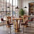 Round Bar Table, 39.4-Inch Bar Height Pub Table