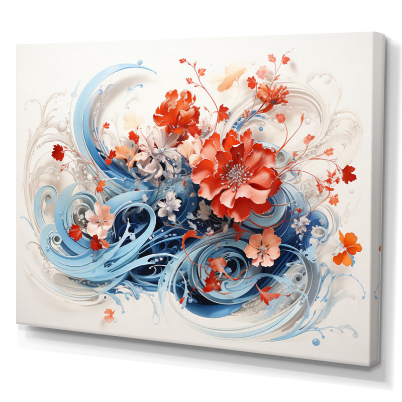 «China Art Calligraphy Essence I» sur toile, Toile tendue, H 24 po x l 32 po x P 1 po