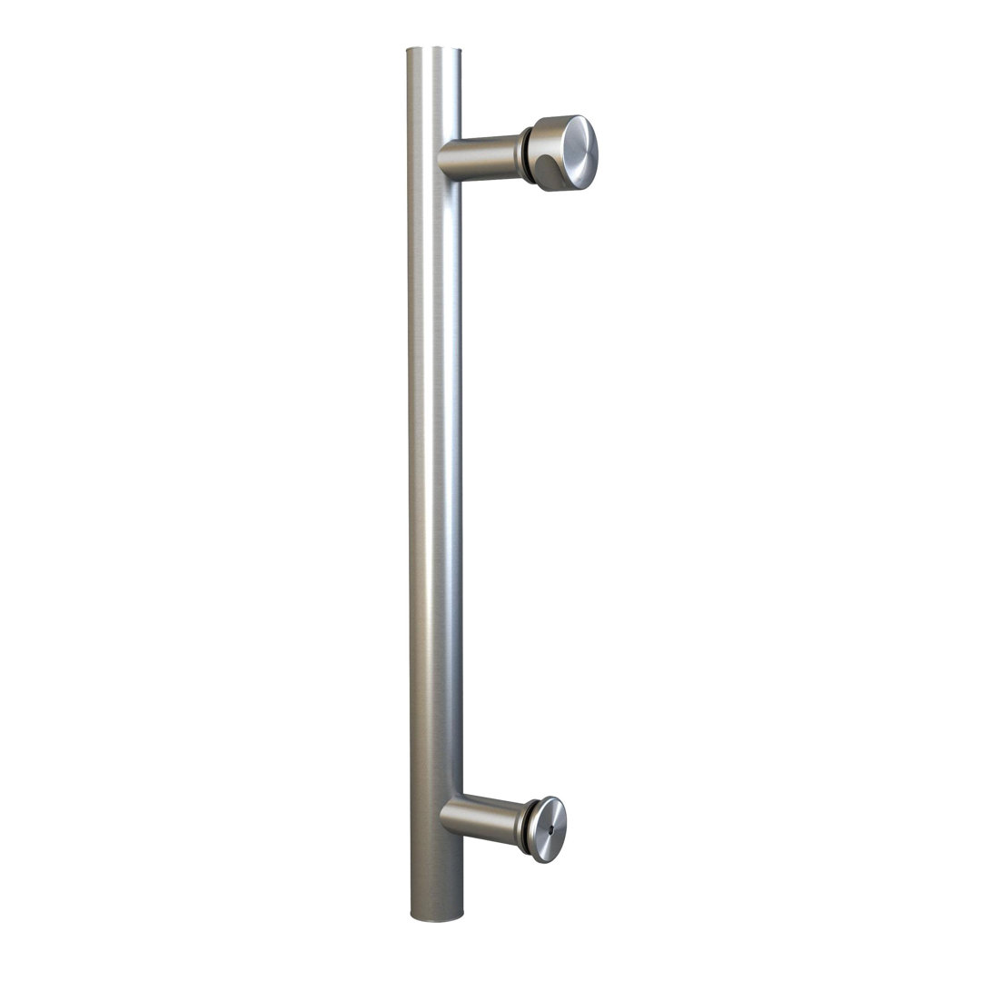 15-3/4 in (300 mm) Dual Mount Single Sided Center-to-Center Pull for Wood or Glass Doors American Pro Decor