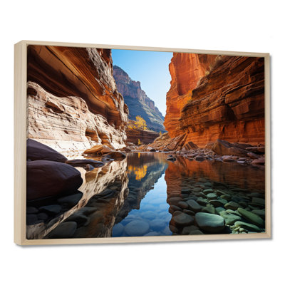 «Canyon Enchantment River», art sur toile Canyon