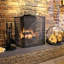 Hinesburg 96cm x 2.54cm Steel Spark Screen