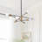 Deunta 8 - Light Dimmable Sputnik Chandelier