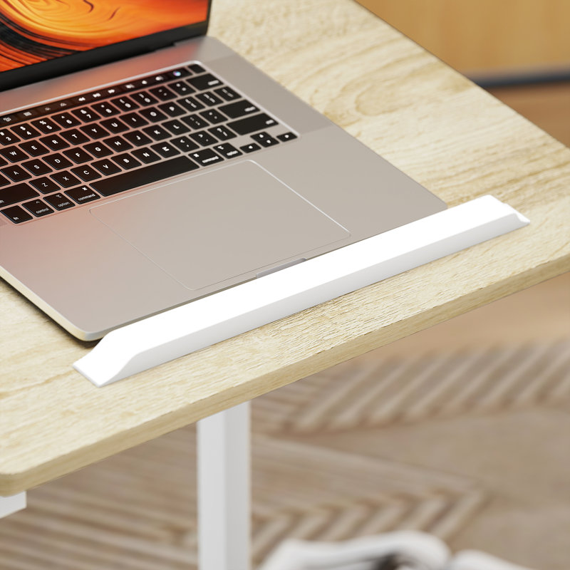 Adjustable Overbed Table C-Shaped Sofa Side Table