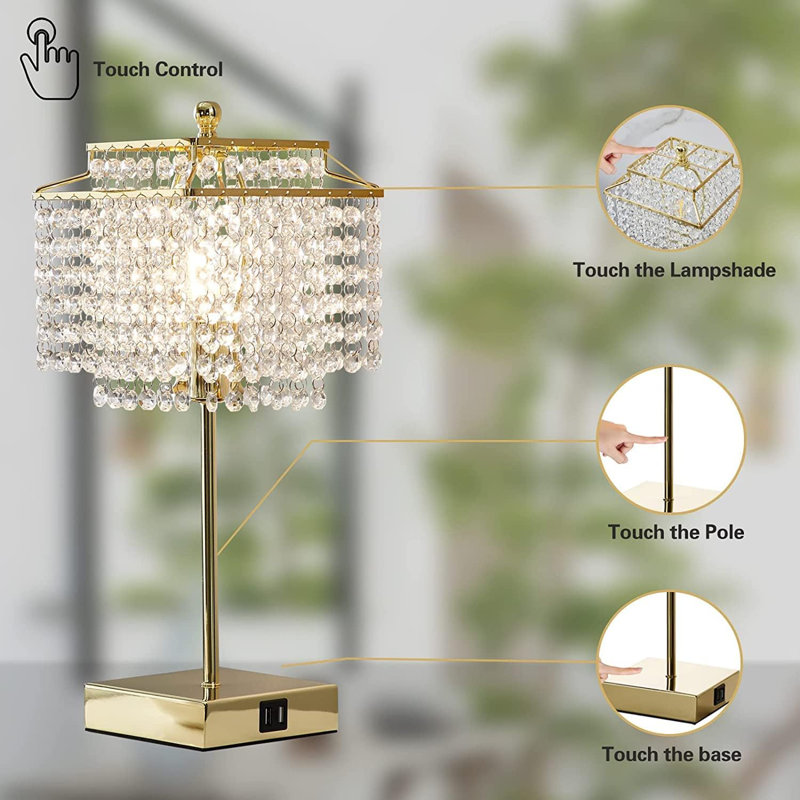 Crystal Touch Desk Lamp