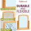 Madelynn Solid Wood Flat Floor Mirror