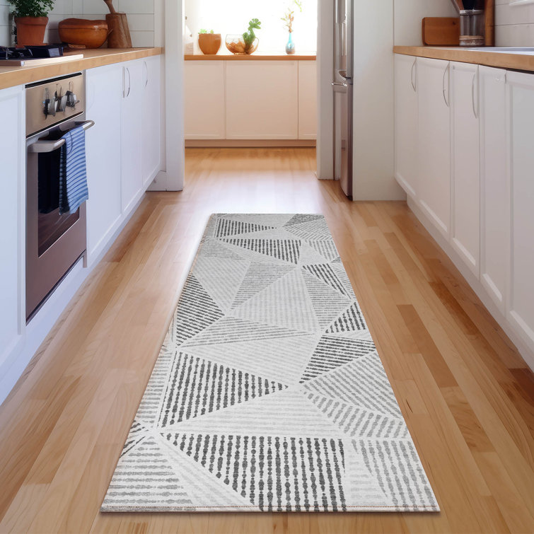 Premium Machine Washable Cerrito Gray Rug