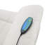 Fauteuil inclinable électrique en microfibre Chriki