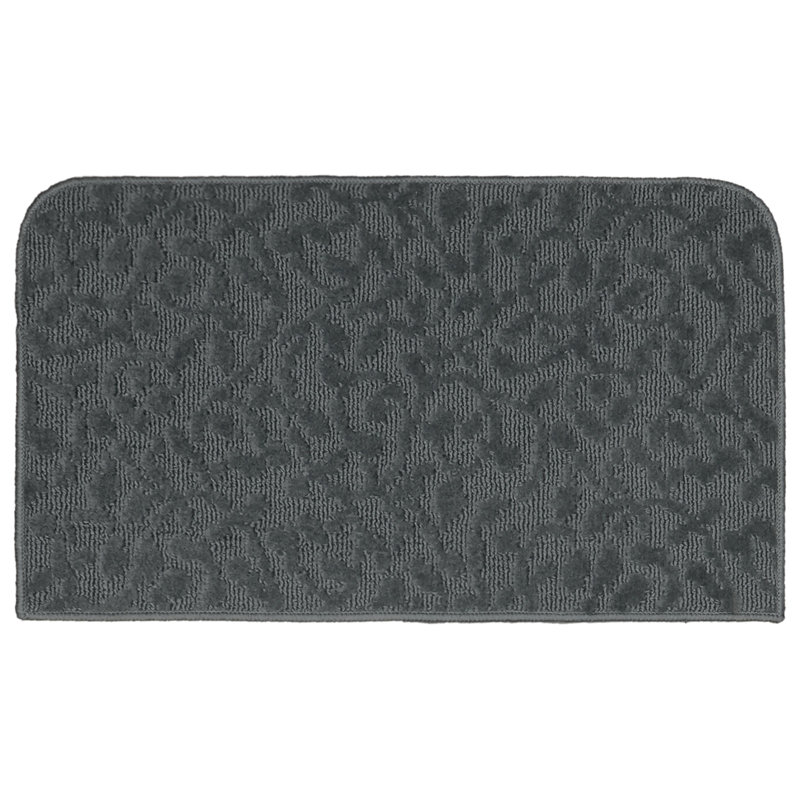 Joziah Slice Kitchen Mat, Semi-Circle 1'6" x 2'6"
