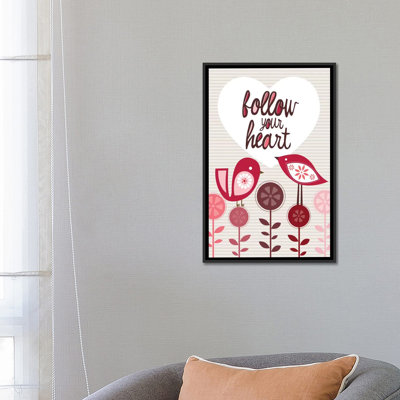 «Follow Your Heart», impression sur toile