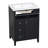 24" Bathroom Modern Vanity with Sink, MDF, Rubberwood, 3 Drawers, Shelved Cabinet, Sized for Small-to-Medium Baths-1557935416