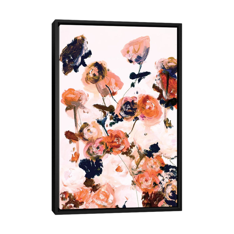 Internal 1 Piece Painting on Canvas, 66.04 cm H x 45.72 cm W, Black Framed Canvas