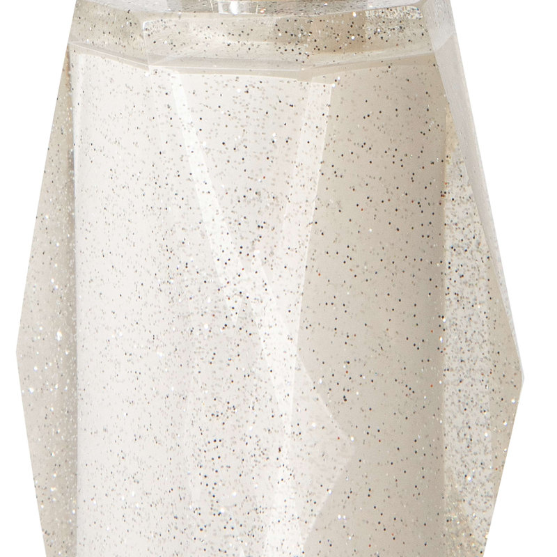 Distributeur de savon / lotion en résine à facettes Sparkles Home | Couleurs vibrantes, pompe en acier inoxydable durable