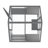 Large Outdoor Cat Enclosure with Platforms and Resting Boxes