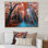 Mystic Orange Fall Forest II - reproduction d'art sur toile traditionnelle