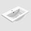 Nurbol 500mm Single Bathroom Vanity with Drop In Ceramic Basin