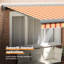 Brayden Studio Fabric Cover Retractable Door / Window Awning-1014054504-1014054505