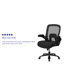 Big & Tall Mesh Executive Swivel Ergonomic Office Chair with Adjustable Lumbar