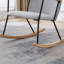 Chaise d'appoint moderne à bascule confortable pour chambre de bébé, chambre à coucher et salon-357687772