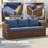 3-Seat Outdoor Wicker Patio Sofa-916170603