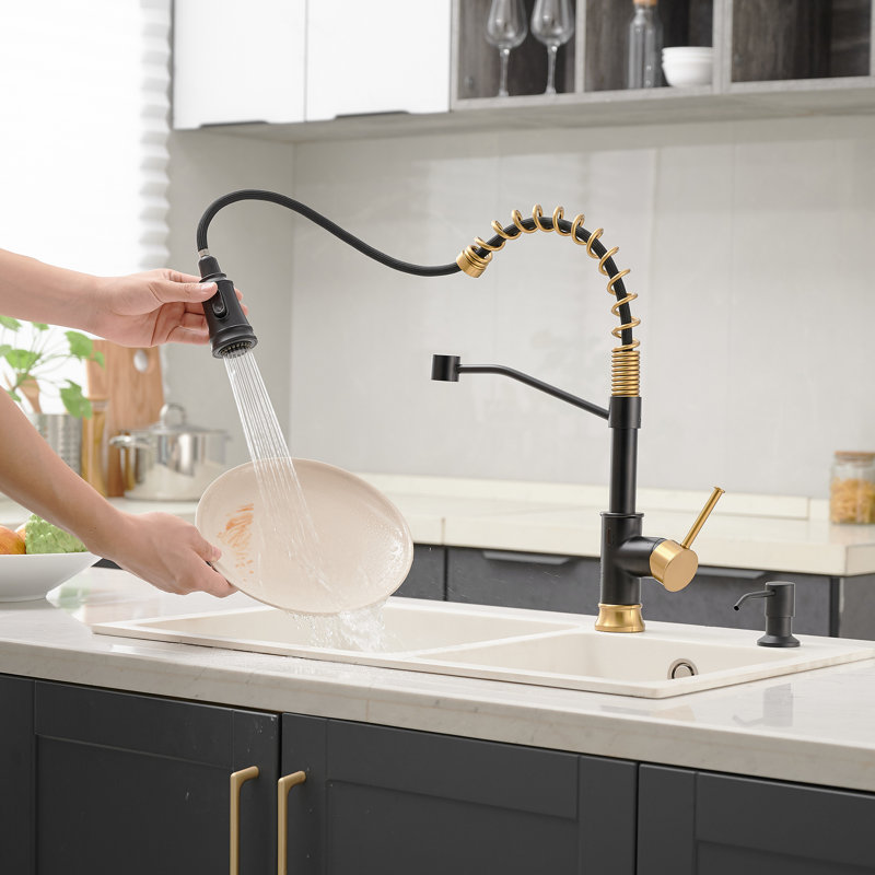FLG Pull Down Touchless Kitchen Faucet