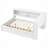 Wood Daybed With Storage Shelves, USB, LED, And 2 Drawers-853000235