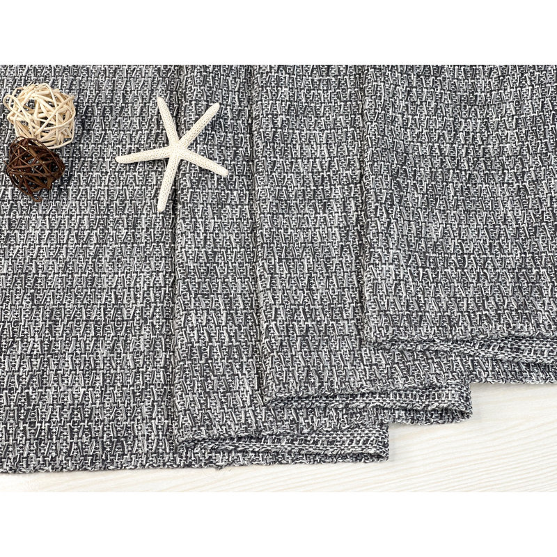 HONEYCOMB TABLE RUNNER, Gray