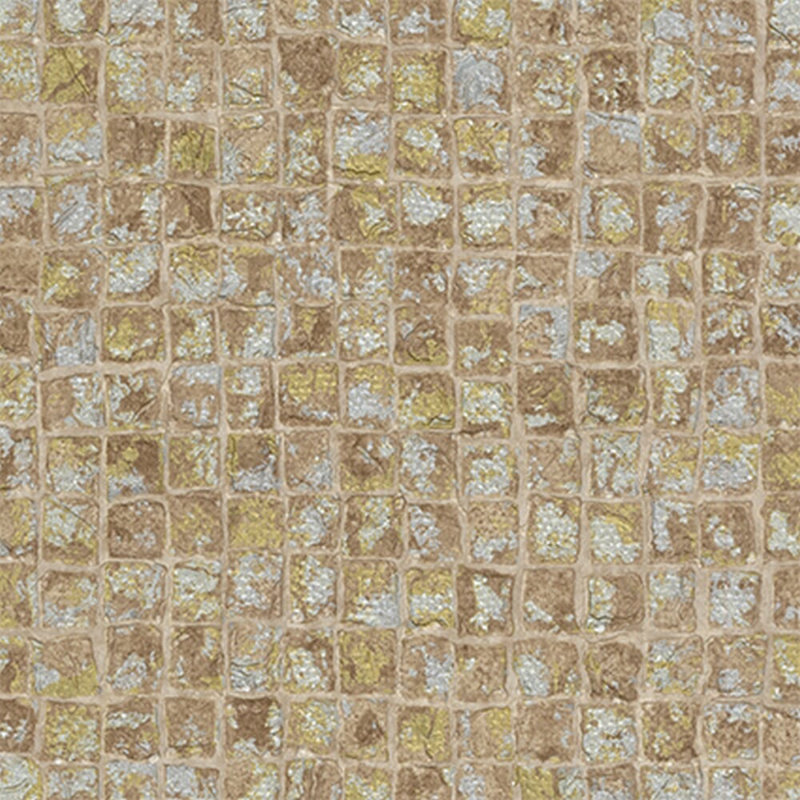 Rouleau de papier peint Spence, Gris / beige