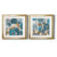 Blue and Gold Poppies I - ensemble de 2 cadres photo Blue and Gold Poppies I-1813527994-1813527999-1826778906