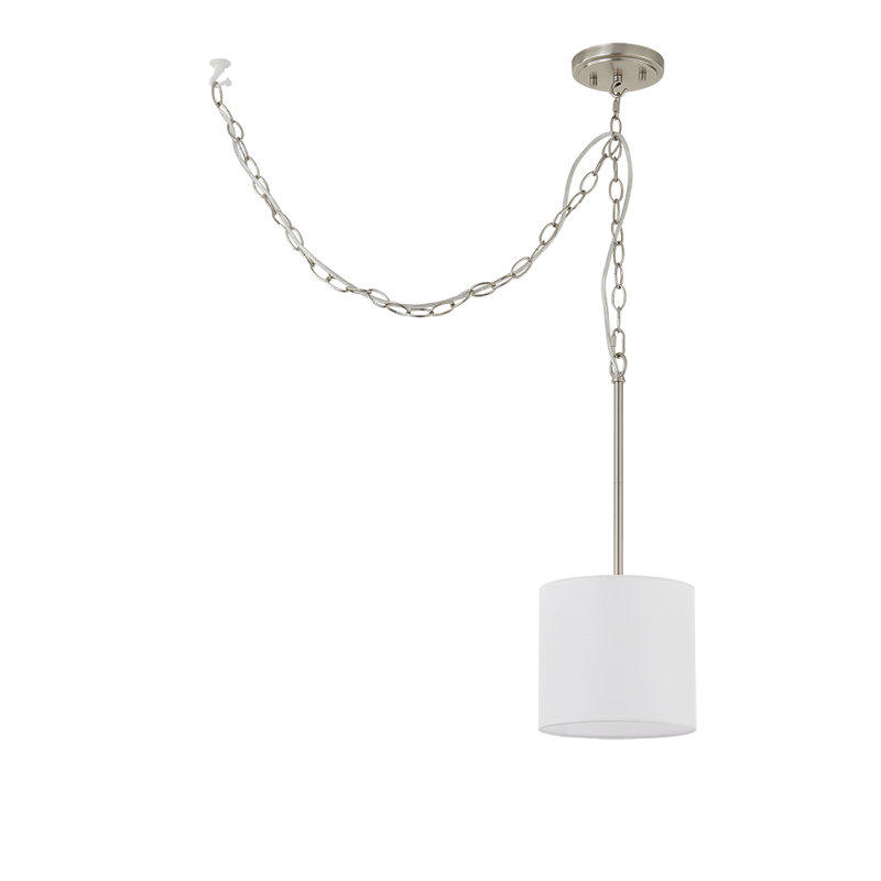 Graysea Pendant, Brushed Nickel