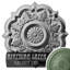 Médaillon de plafond Endurathane Berkshire, DE 20 1/8 po x P 3 7/8 po x P 1 7/8 po (convient aux auvents jusqu'à 6 3/8 po), pot peint au fini craquelé peint à la main-28580067