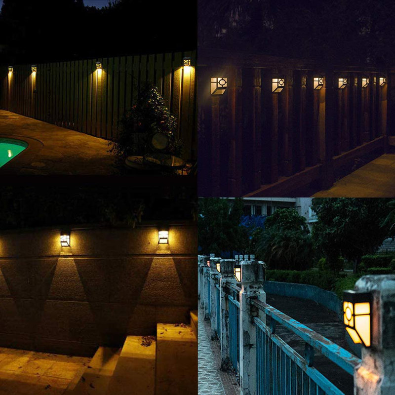 Low Voltage Solar Powered Integrated LED Deck Light Pack