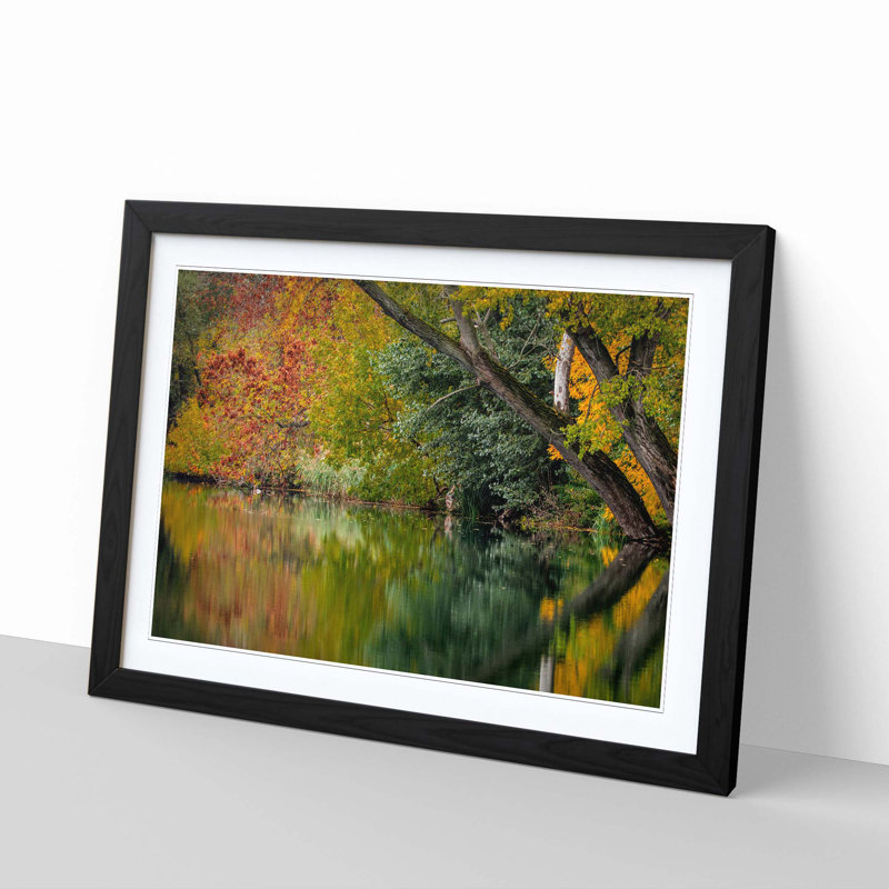 Single Picture Frame Print, Black