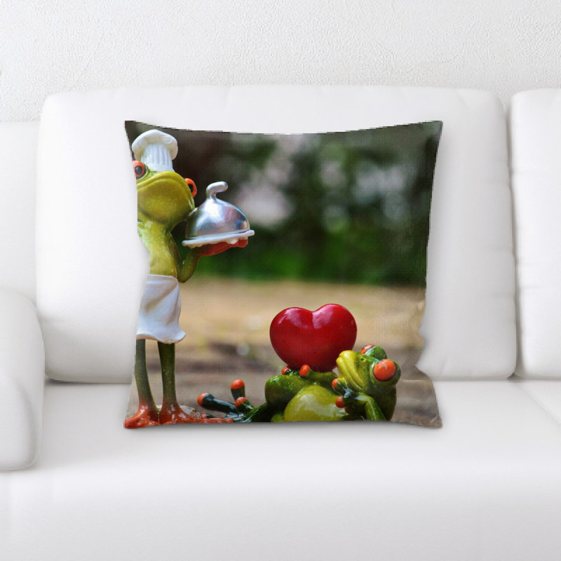 Microsuede Throw Pillow
